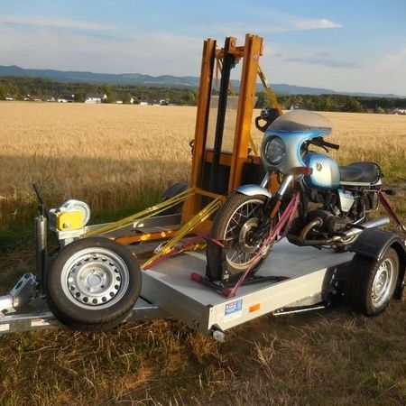 Absenkanhänger / Senkliftanhänger Tandem gebremst