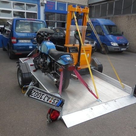 Absenkanhänger / Senkliftanhänger Tandem gebremst