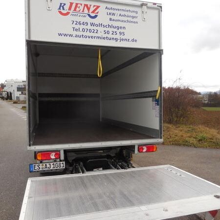 Fiat Ducato 3,5 to Koffer mit Hebebühne