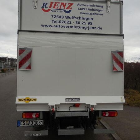 Fiat Ducato 3,5 to Koffer mit Hebebühne