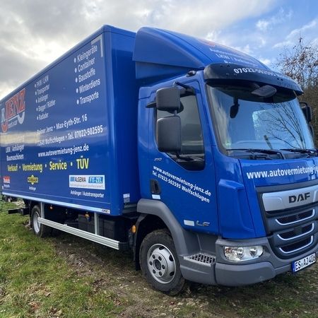 MAN 8.185 7,5t Koffer mit LBW bzw. DAF LF210 Koffer m. LBW