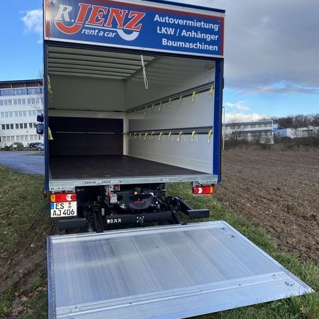 MAN 8.185 7,5t Koffer mit LBW bzw. DAF LF210 Koffer m. LBW