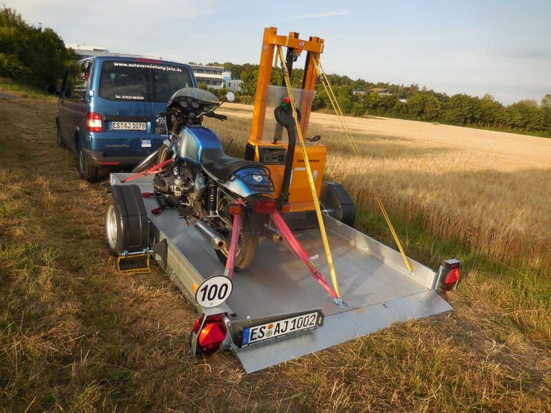 Absenkanhänger / Senkliftanhänger Tandem gebremst