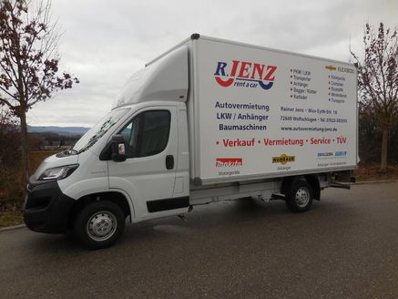 Fiat Ducato 3,5 to Koffer mit Hebebühne
